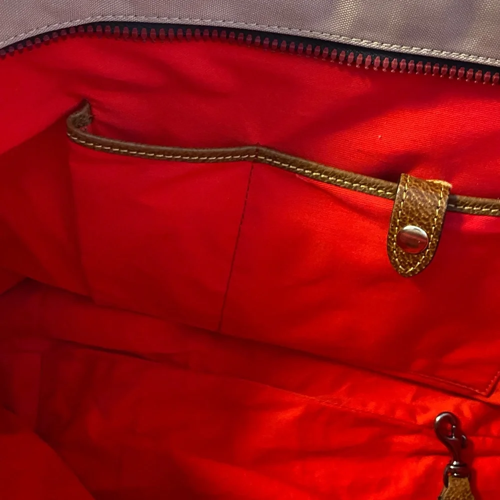 Dooney and Bourke nylon and leather large tote